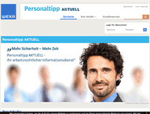 Tablet Screenshot of personal-tipp.de